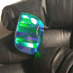 Super Flashy Lab Made Aurora Opal Doublet