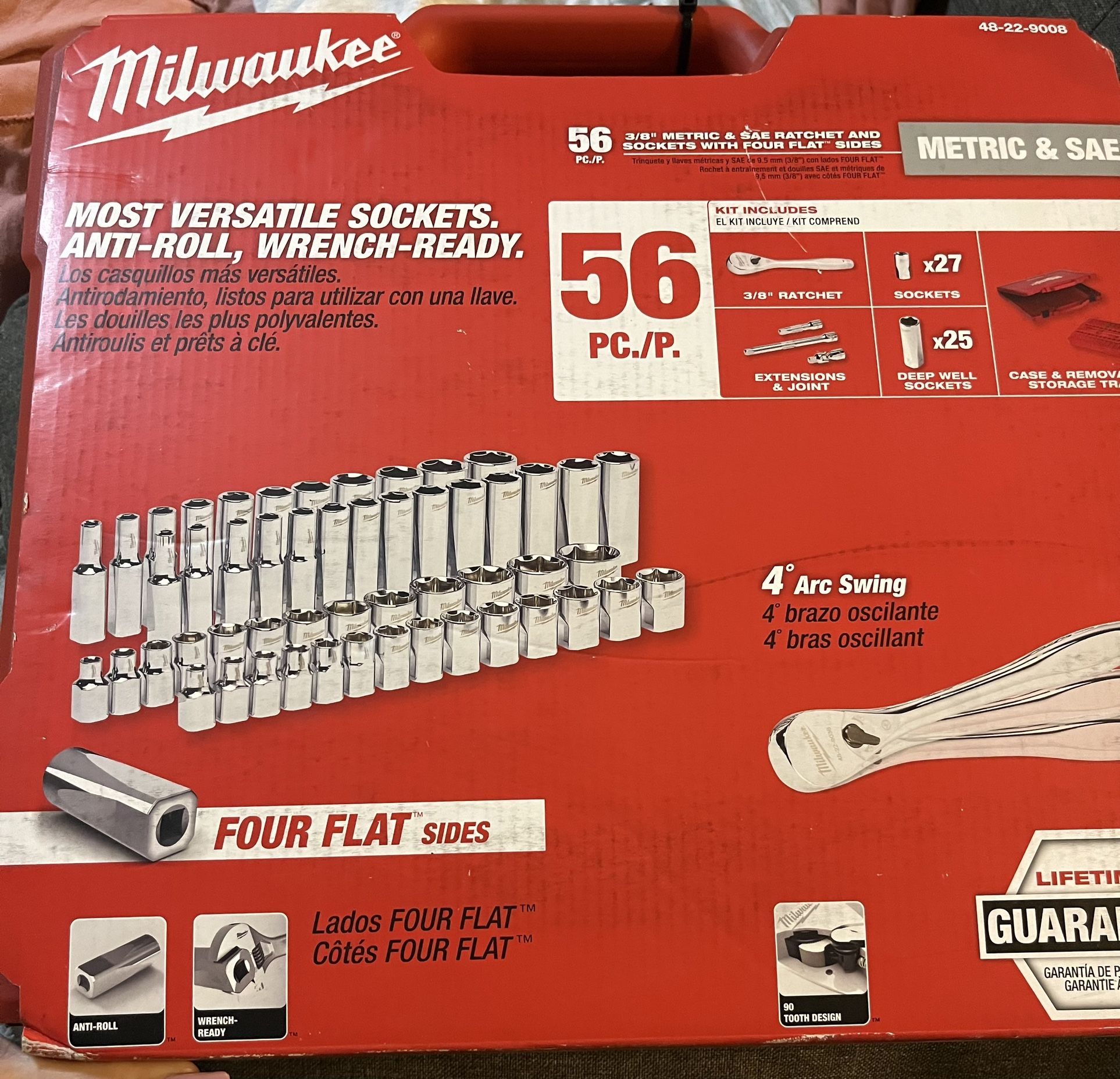 Milwaukee 3/8 socket Set for Sale in Mesa, AZ OfferUp