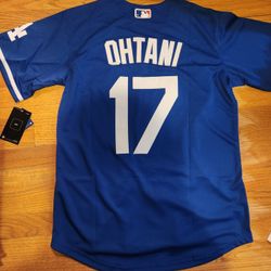 MLB LA Dodgers Los Angeles Dodgers No.17 OHTANI baseball uniform Shohei Ohtani jersey
