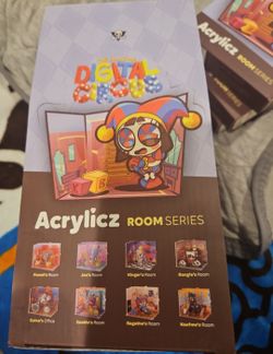 the amazing digital circus acrylic room series