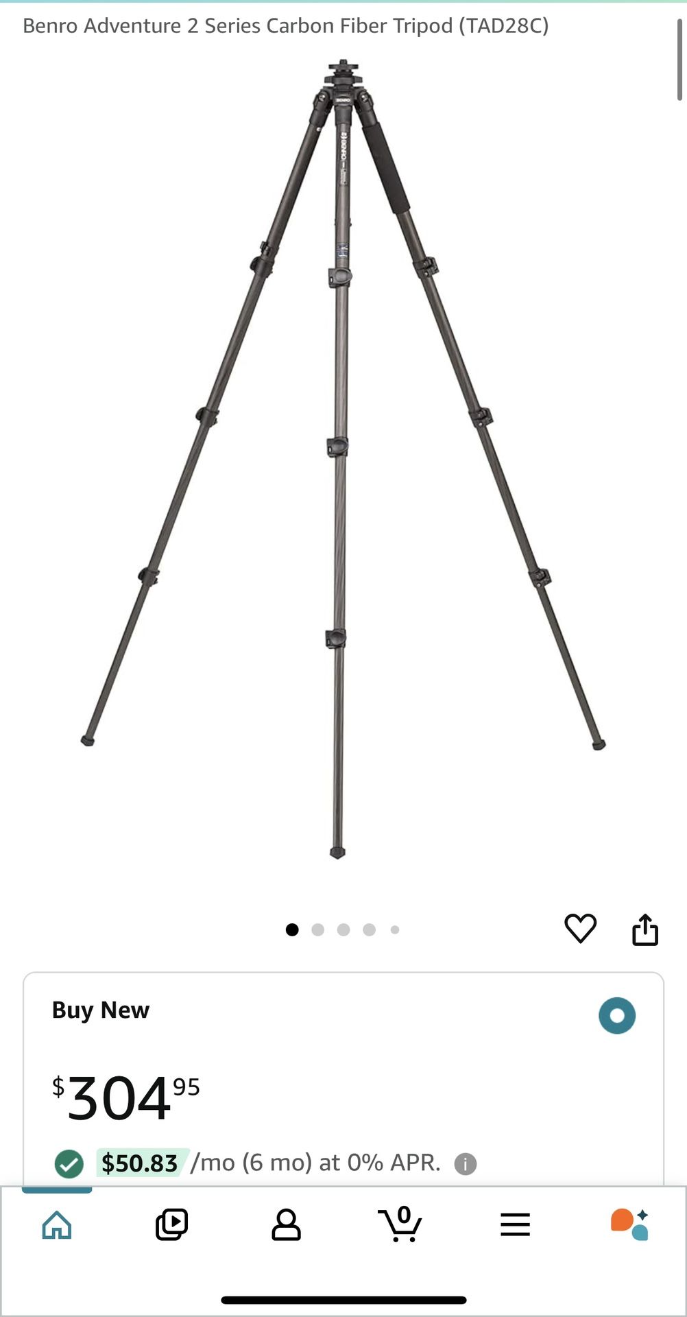 Carbon Fiber Tripod