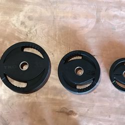 💥NEW💥 TKO Olympic Size (2” ) Rubber Grip Plates / Commercial Grade