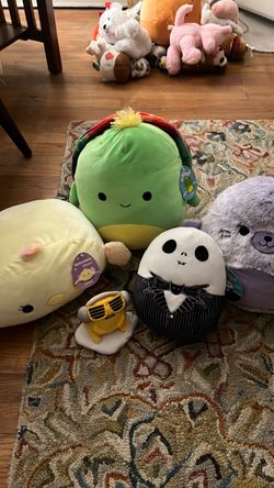 Squishmallow Lot + a Gudetama!