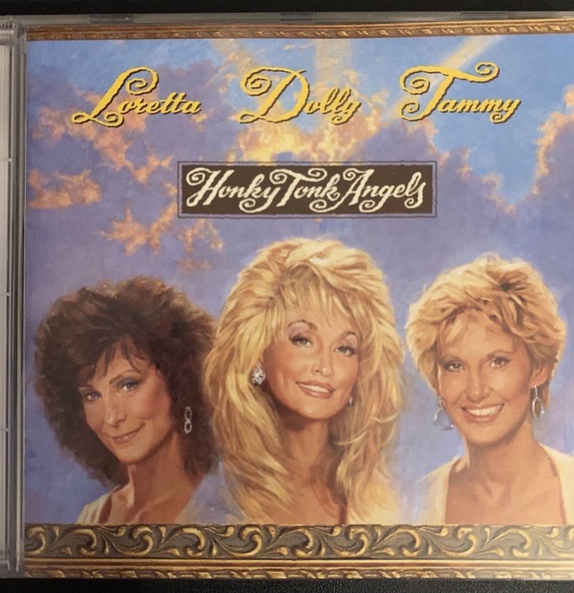 DOLLY PARTON/LORETTA LYNN/TAMMY WYNETTE: HONKY TONK ANGELS (CD-1993)