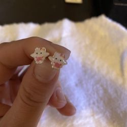 Aretes Hello Kitty 