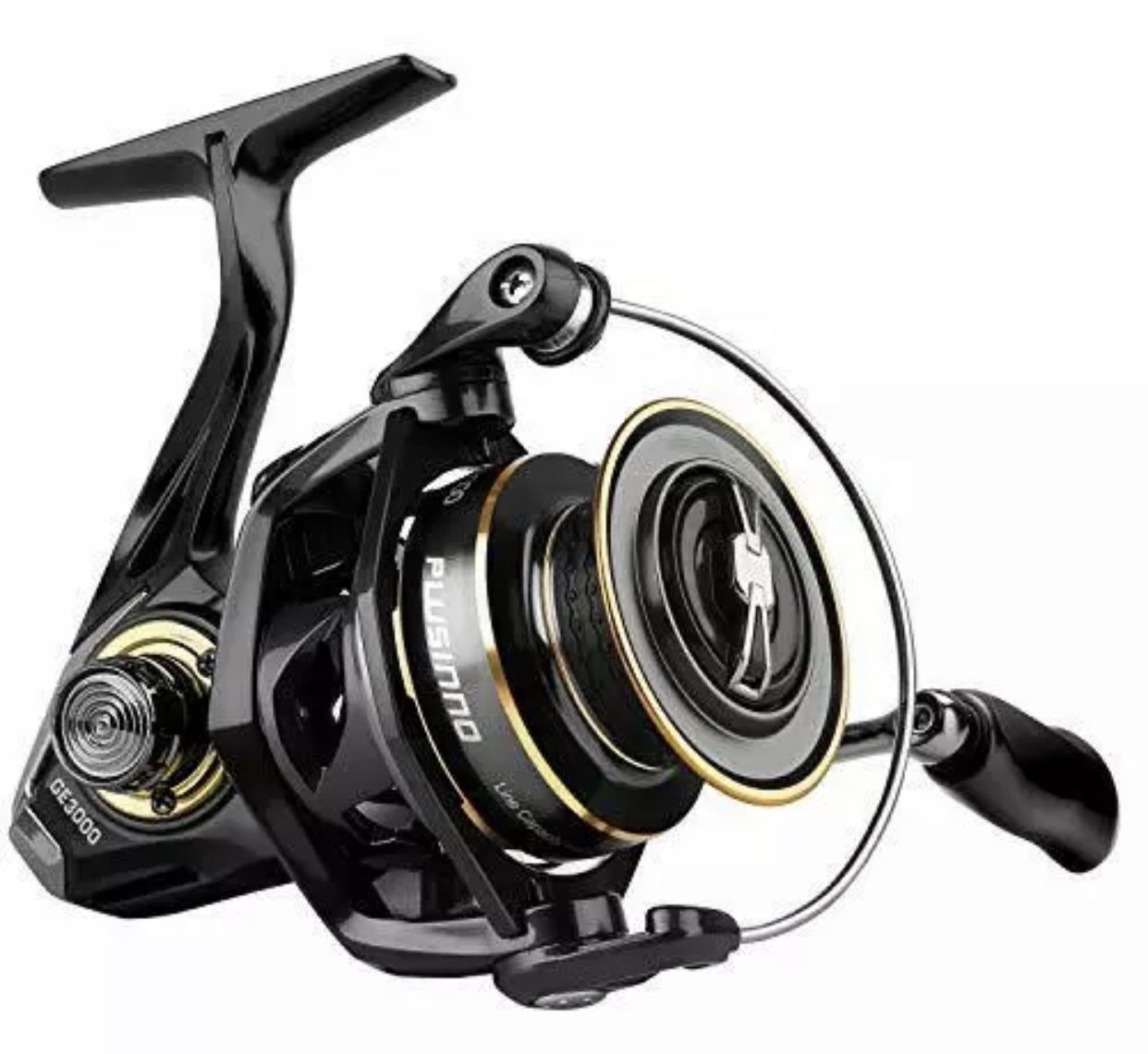 Plusinno Spinning Reel, 9+1 Bb Fishing Reel, Ultra Smooth Powerful (for kids) small size