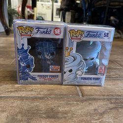 Freddy Funko (1/2000) and Fanatic Fury (1/5000)