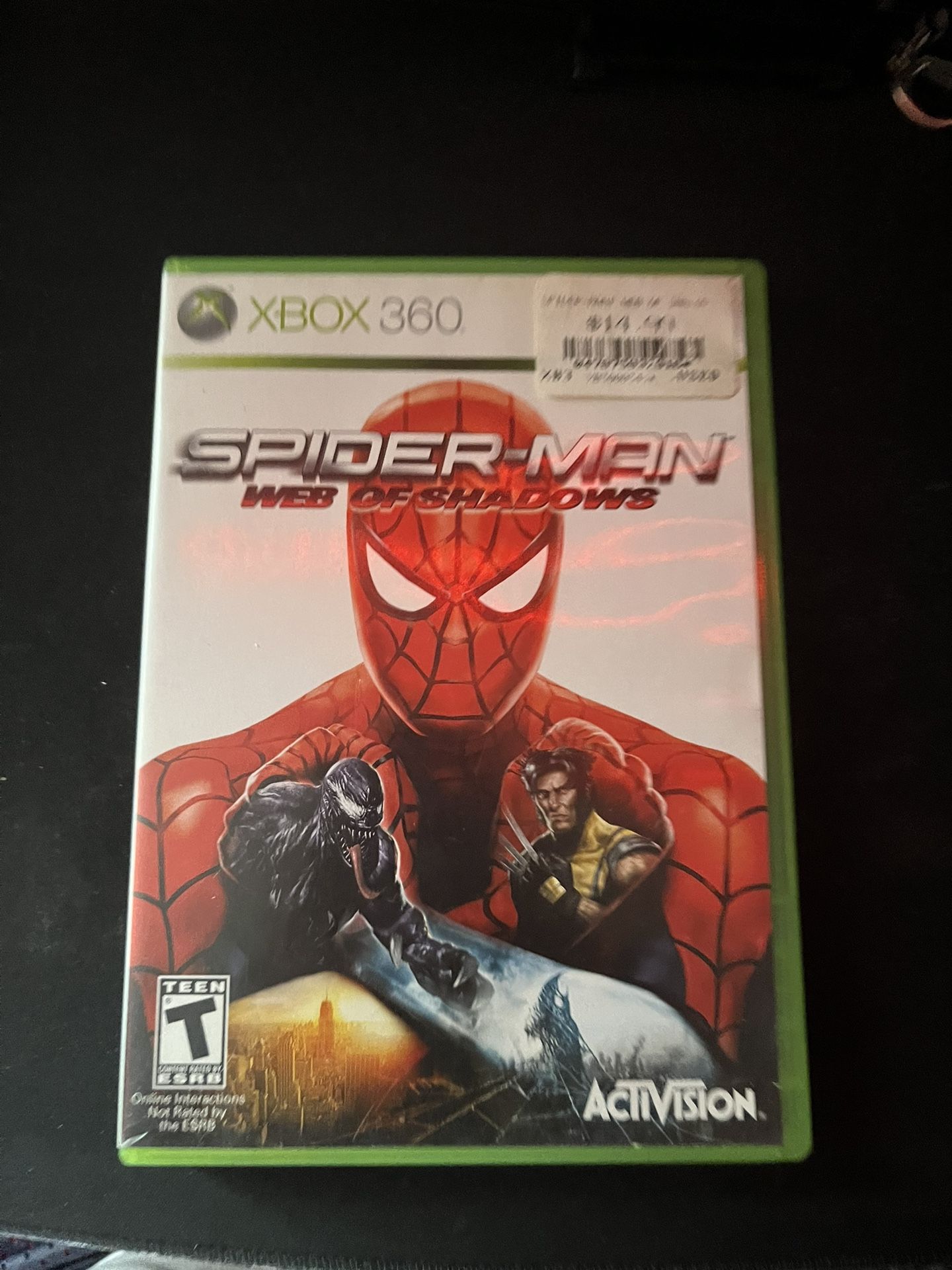 Nintendo Wii Spider-Man: Web of Shadows Video Games for sale