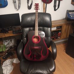  Custom Yamaha  F335 Acoustic Guitar