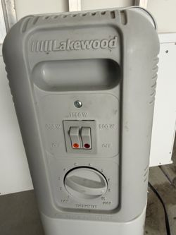 Electric Space Heater Lakewood 7101 1500W