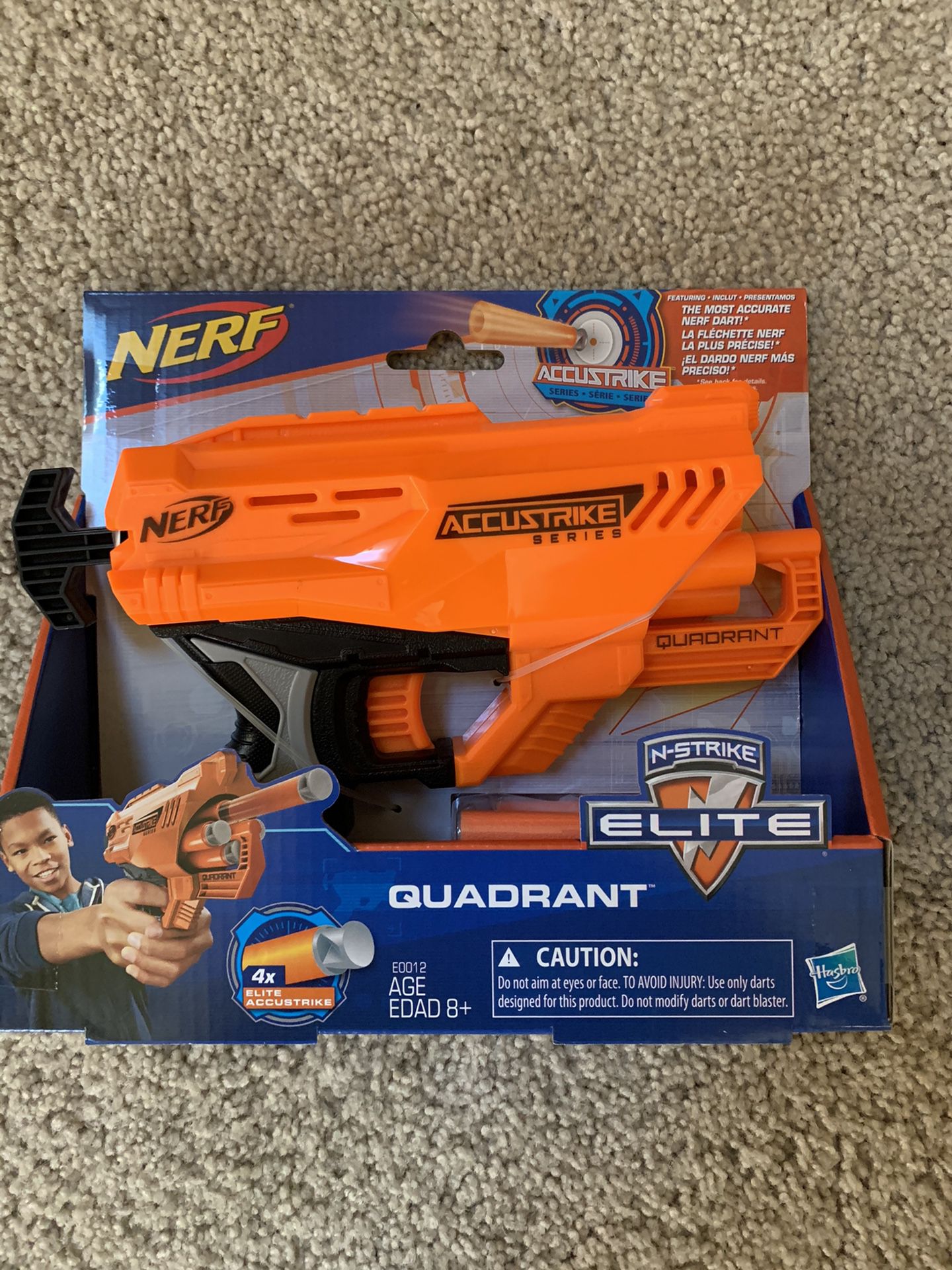 NERF Quadrant guns
