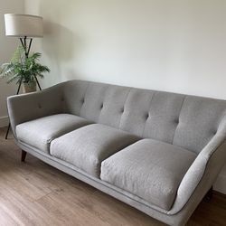 Light Gray Bucket Couch