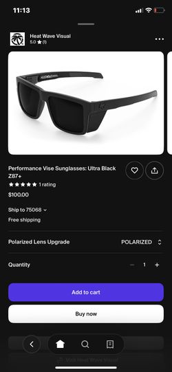 HEATWAVE VISE SUNGLASSES