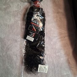 Onyx 20" DeepCurl Hair Weft Bundle