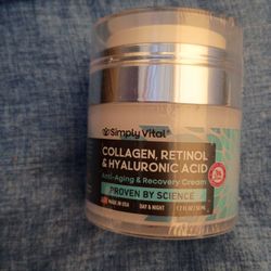 Simply Vital Anti Aging And Recovery Collagen Cream