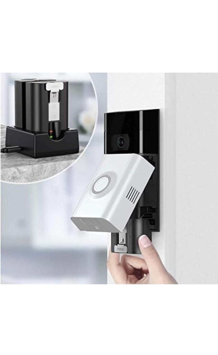 2 Batteries For Ring Doorbell 