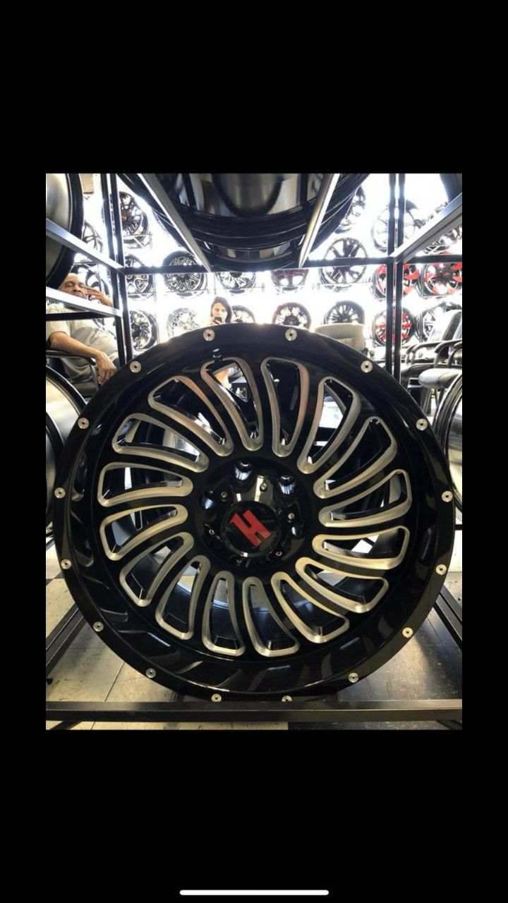24x12 MONKEY RIMS AND TIRES 33 1250 24