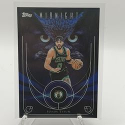 2025-26 Topps Midnight Night Owls Jayson Tatum Boston Celtics #NO-8 C25
