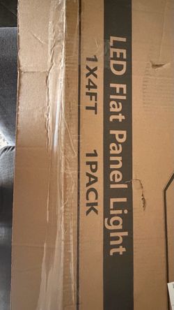Led flat panel light
