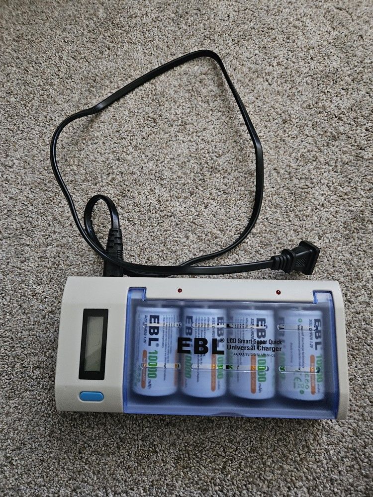 Rechargeable Batteries D (4)