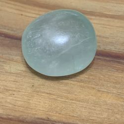 Small aquamarine tumble stone