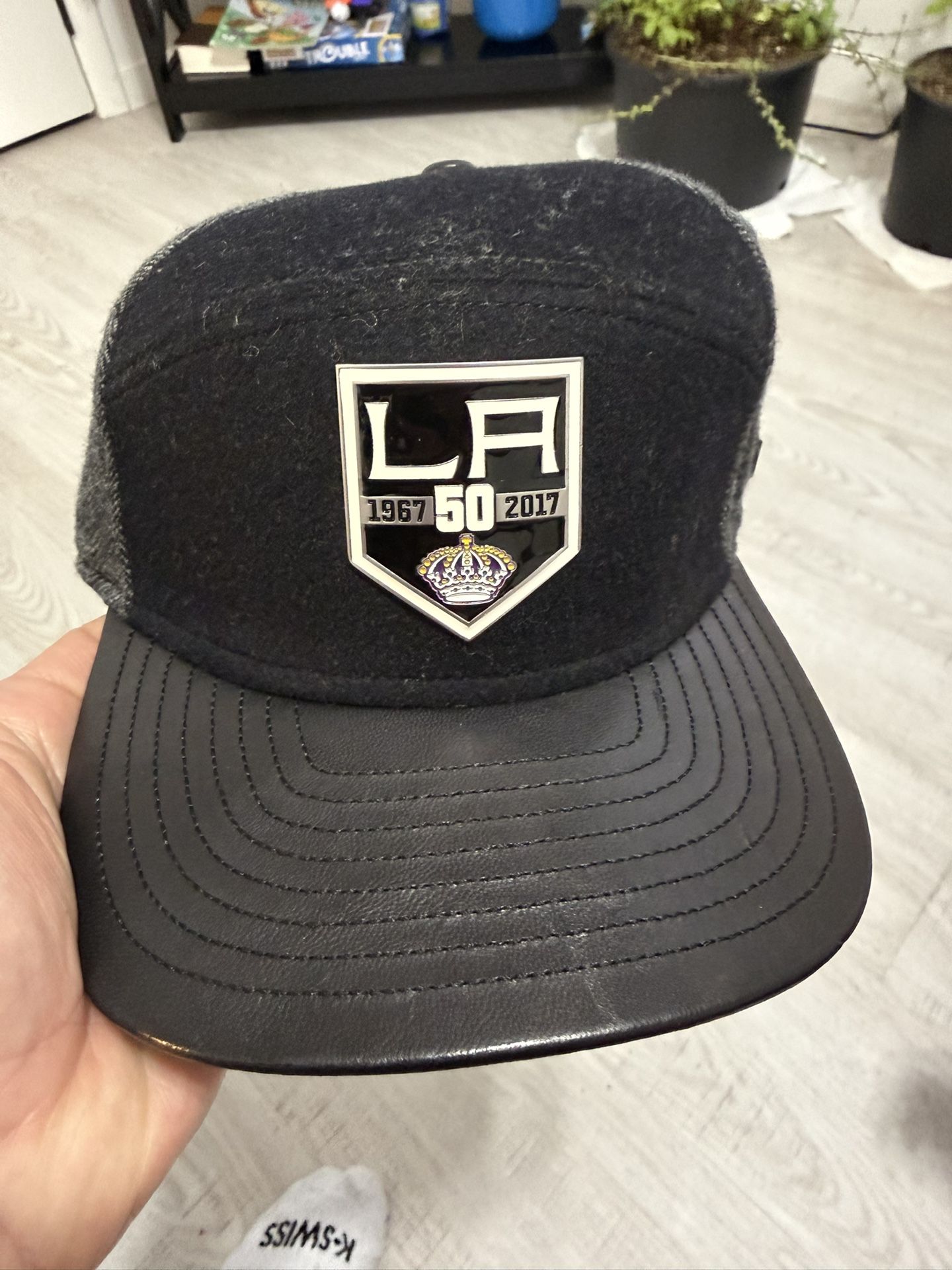 LA Kings Melin 250 Silver 50th Anniversary Hat