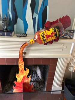 Fire ball bar decoration