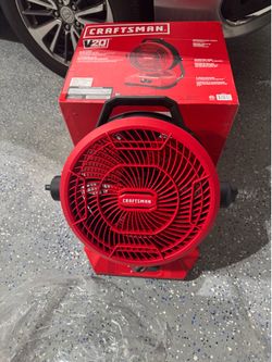 CRAFTSMAN 12-in High Velocity Indoor Industrial Fan, Battery Powered pickup in Woodridge