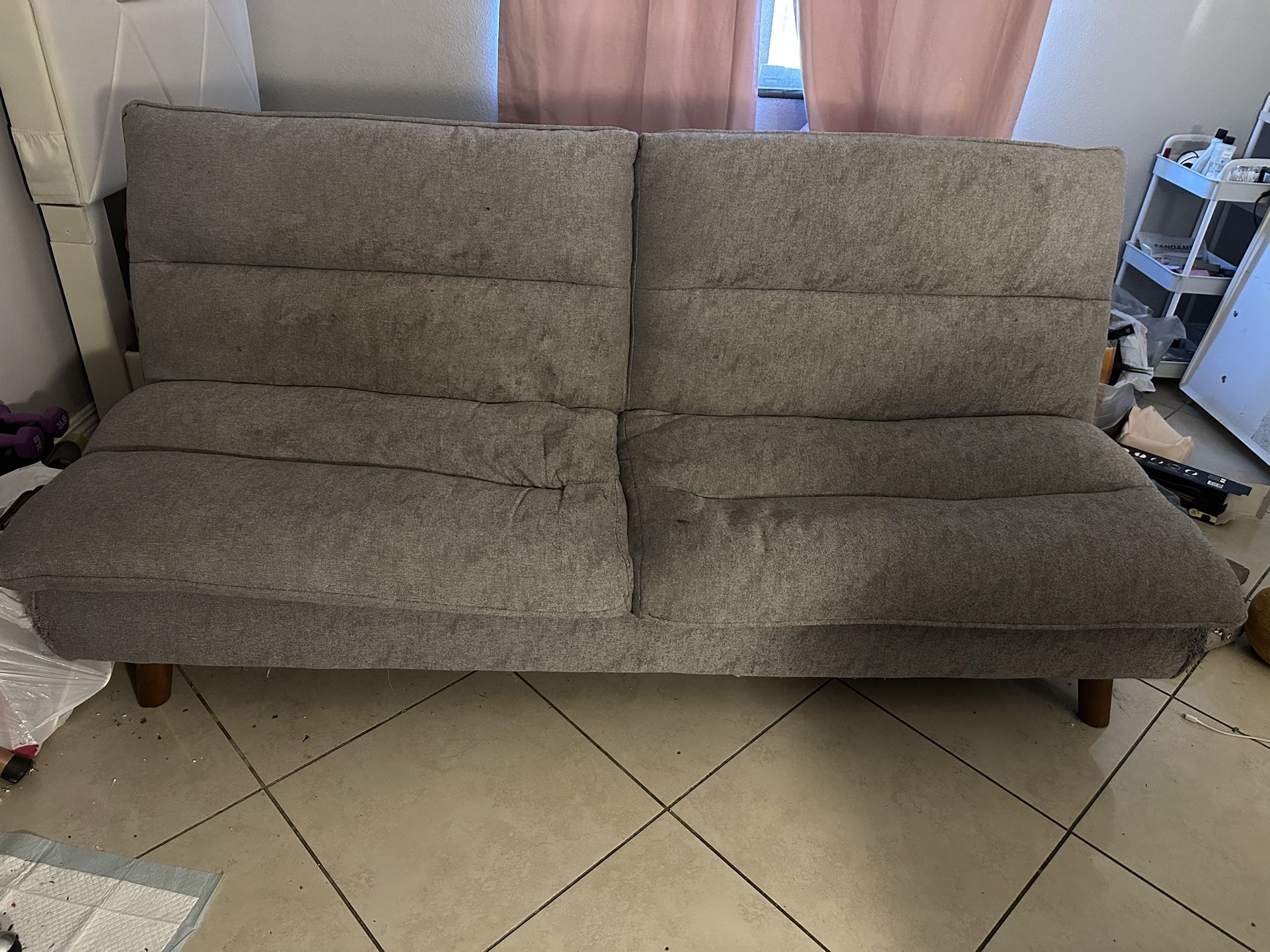 Gray Futon