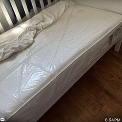 Crib Frame With Mattress 