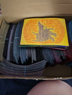 Pokémon card sleeves.