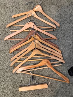 Wooden hangers