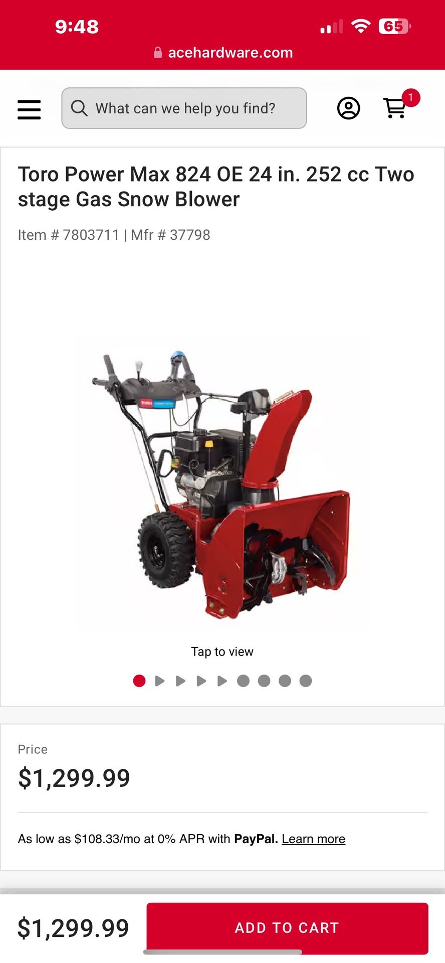 Snow Blower