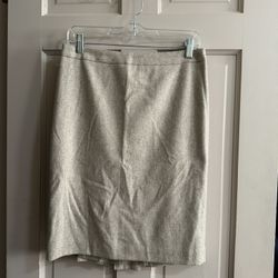 Womens Ann Taylor LOFT Petites Wool Skirt NWT Size 8 Petites 