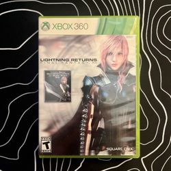 Final Fantasy Lighting Returns    Xbox 360    Video Game 
