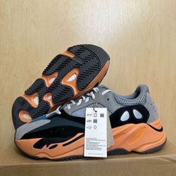 Adidas Yeezy Boost 700 Washed Orange Men's Size 10 GW0296 Brand New