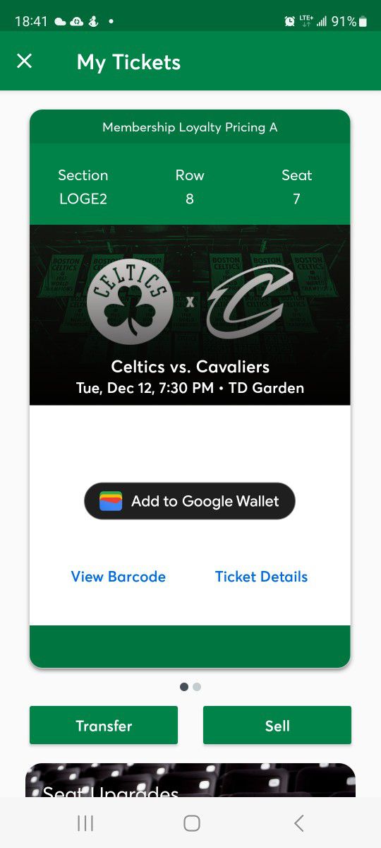 Celtics vs Cavaliers 