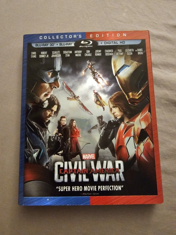 Captain America 1-3 Blurays