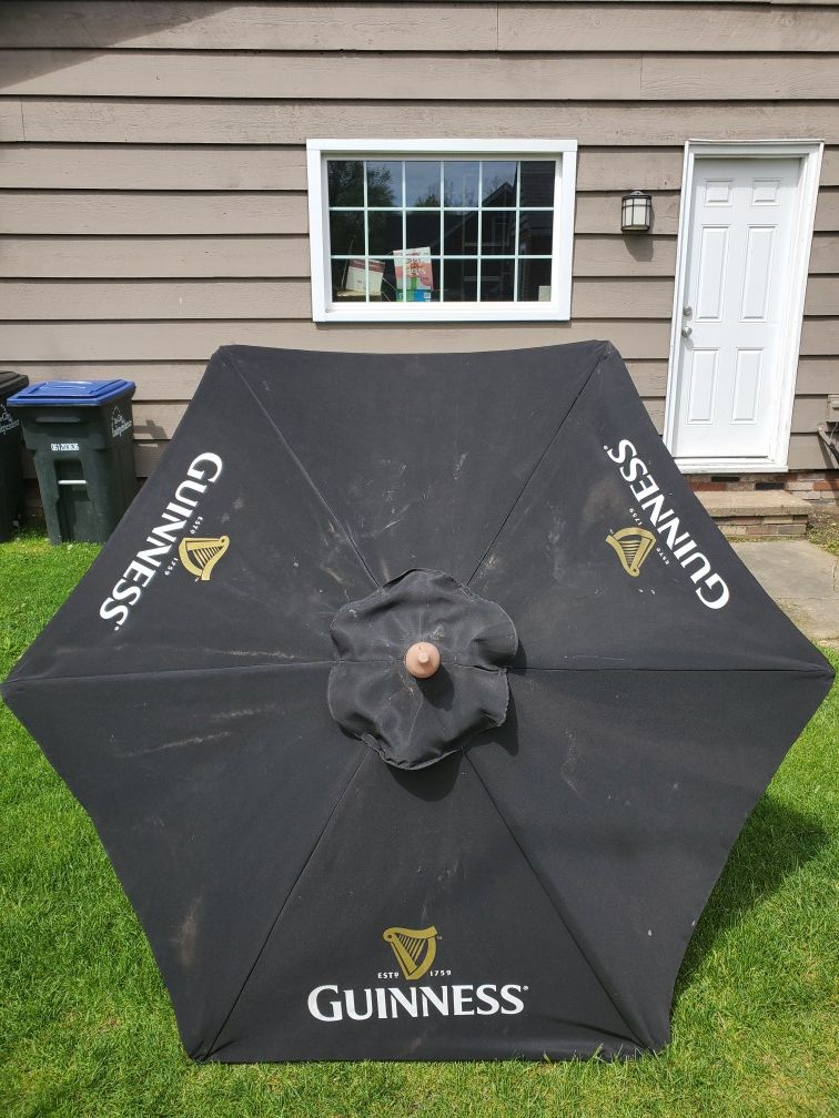 Guinness patio umbrella for Sale in Independence, OH OfferUp