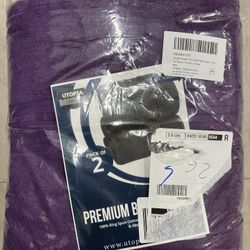 Premium Jumbo Bath Towels 2 Pack 