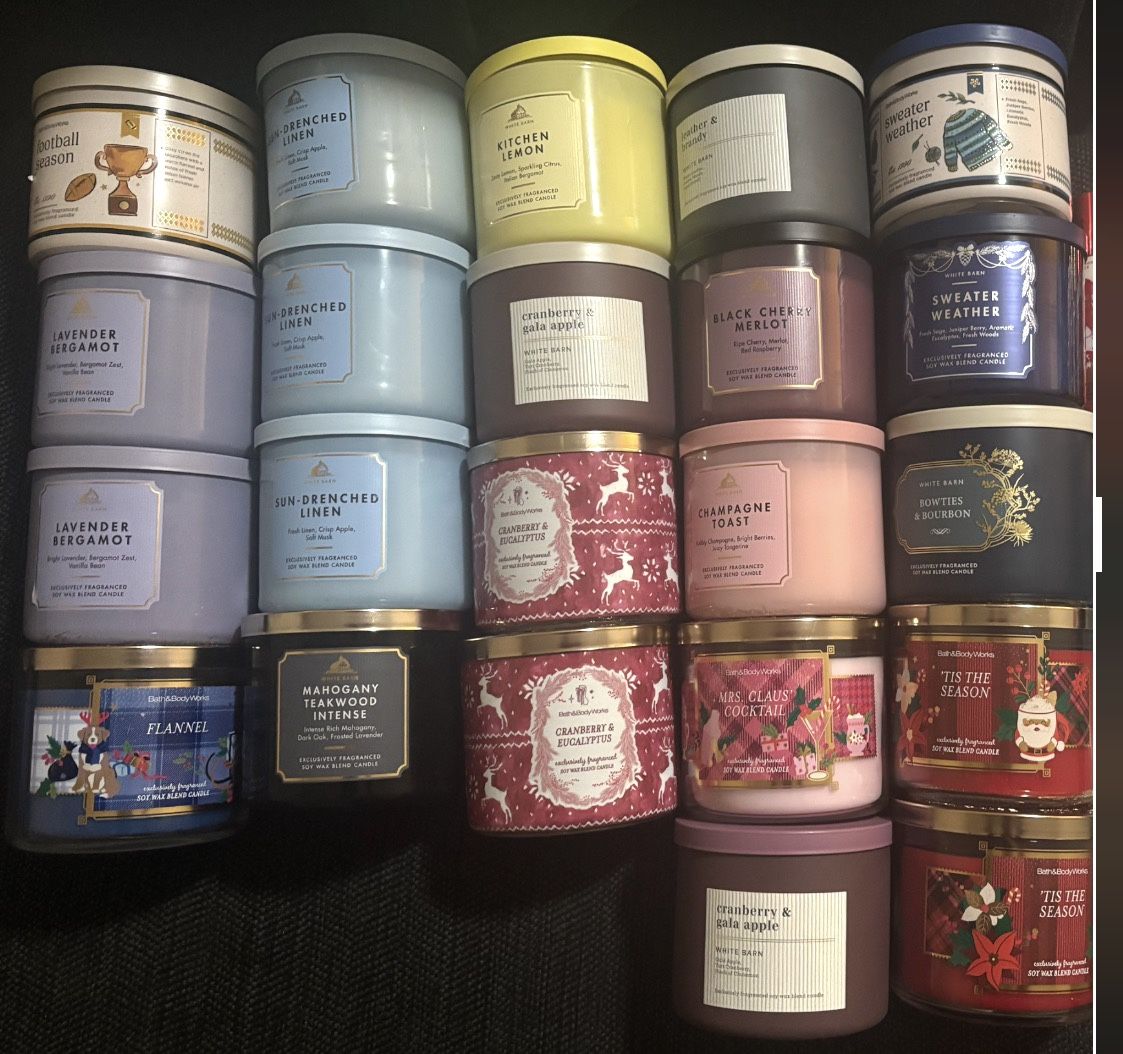 Bath And Body Candles