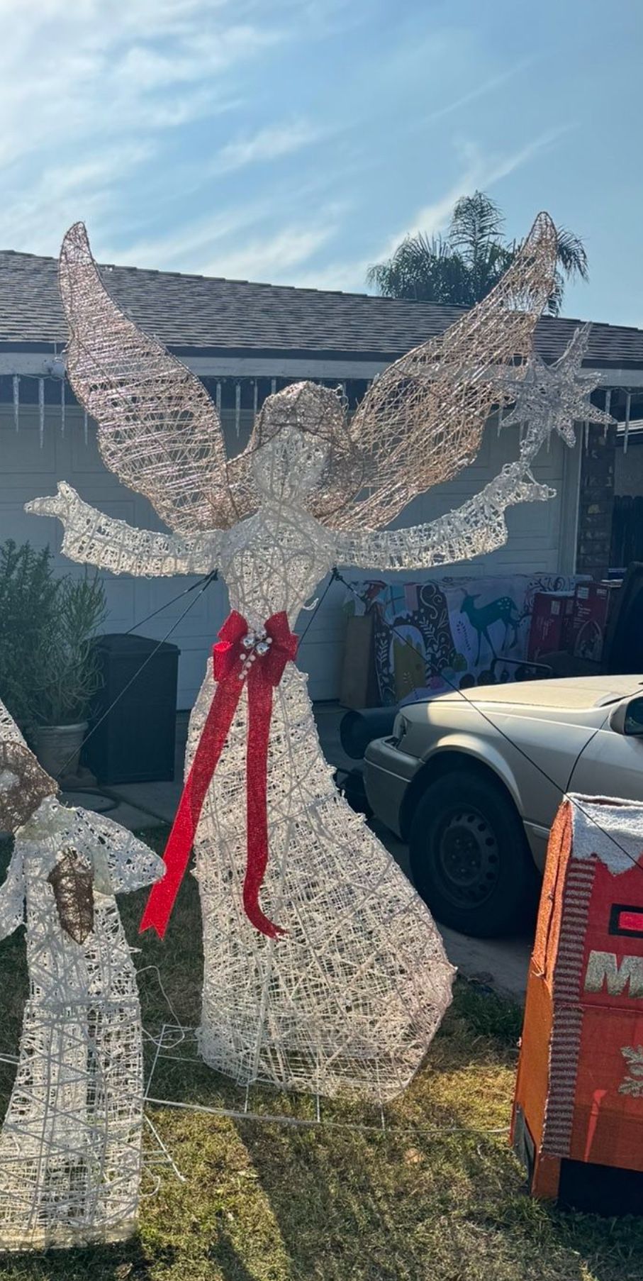 75 n Polar Wishes LED Angel with Star