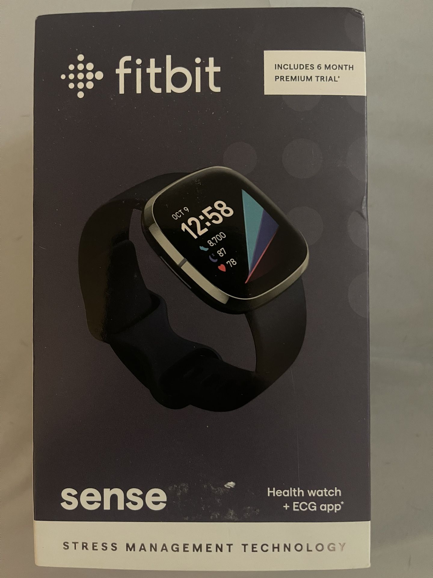 Fitbit Sense - Health Watch + ECG App