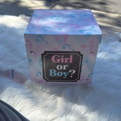Gender Reveal Box