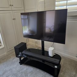 Sony 55" TV, Speaker & Stand 