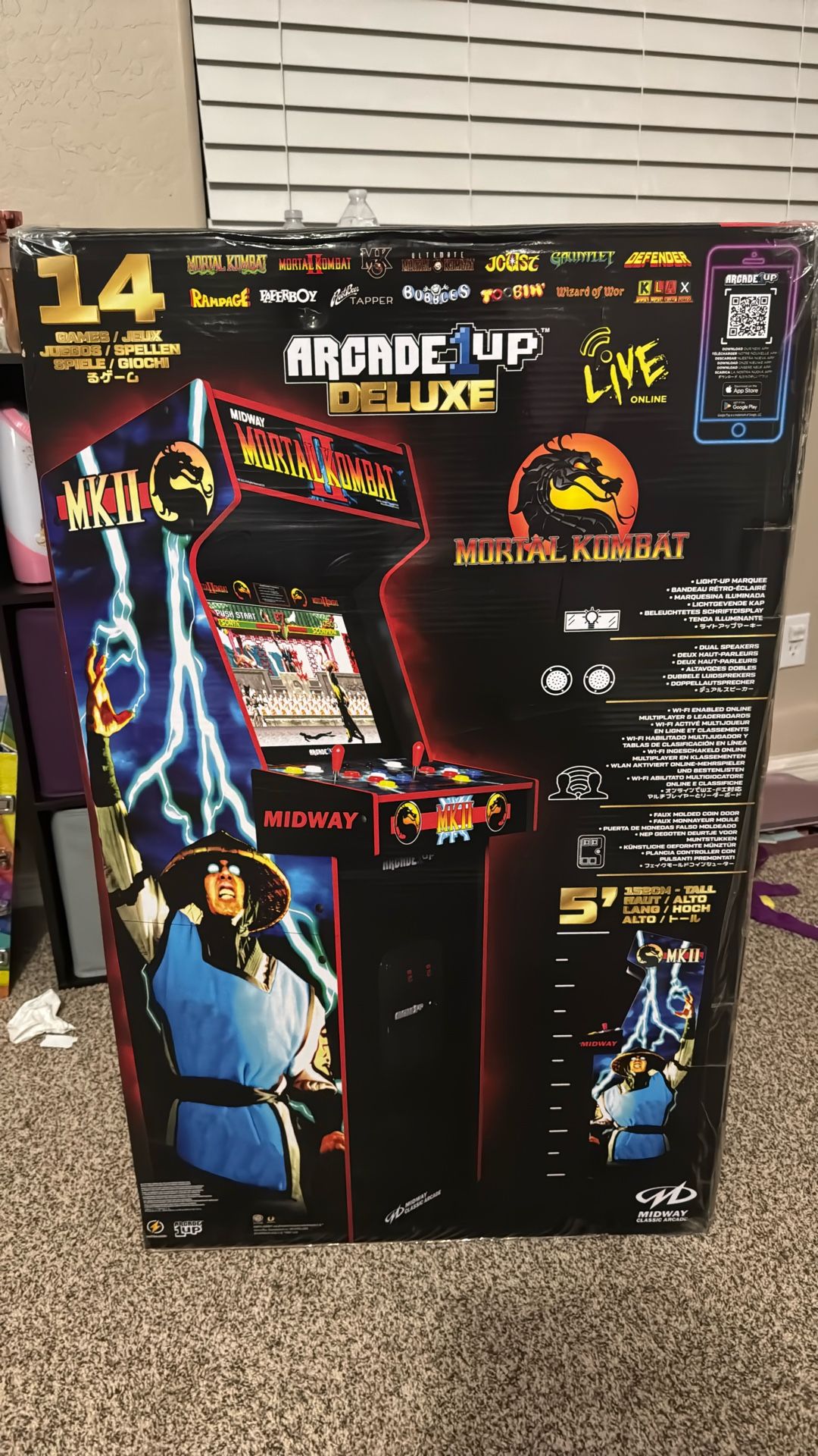 Arcade1up Deluxe Mortal Combat