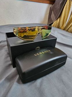 Sale or Trade - New Versace Gold Unisex Sunglasses