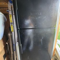 (FREE) Black Refrigerator
