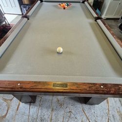 Pool Table, chairs, lights & accessories