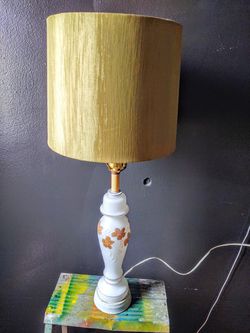 Vintage Bavarian Bristol Glass Lamp